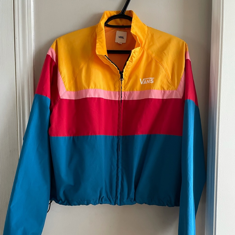 Women’s VANS Colour Block Windbreaker Jacket